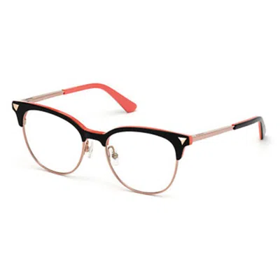Guess Demo Oval Ladies Eyeglasses Gu2798 005 53 In Multi
