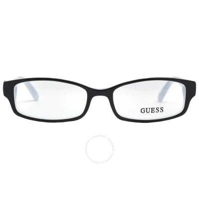 Guess Demo Rectangular Ladies Eyeglasses Gu2526 003 52 In Black
