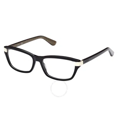 Guess Demo Rectangular Ladies Eyeglasses Gu2956 001 54