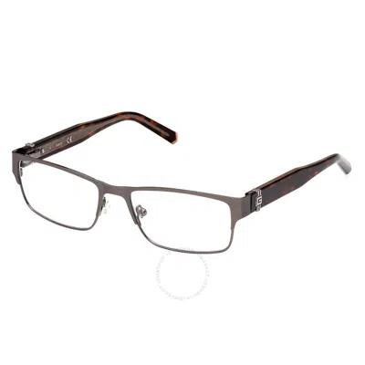 Guess Demo Rectangular Men's Eyeglasses Gu50082 009 54