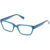 GUESS GUESS DEMO RECTANGULAR UNISEX EYEGLASSES GU8280 090 54