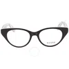 Guess Demo Round Unisex Eyeglasses Gu9192 005 47 In Demo Lens