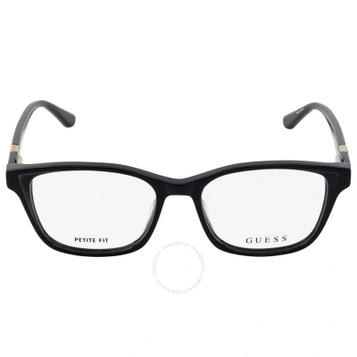 Guess Demo Square Ladies Eyeglasses Gu2810 001 50 In Black