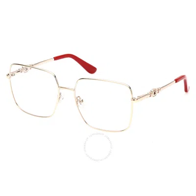 Guess Demo Square Ladies Eyeglasses Gu2953 032 53