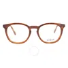 Guess Demo Square Men's Eyeglasses Gu50053 053 51
