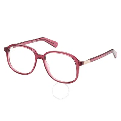 Guess Demo Square Unisex Eyeglasses Gu8255 071 53 In Pink