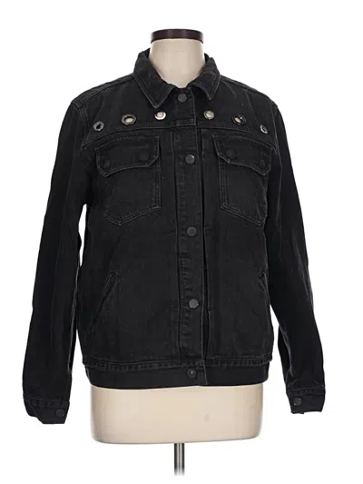 Pre-owned Guess Denim Jacket In Black