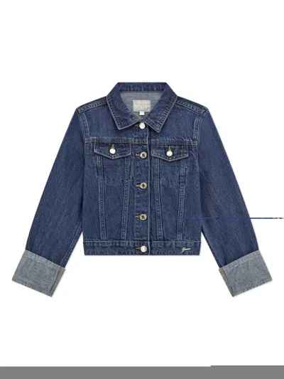 Guess Kids' Denim Jacket In Blue