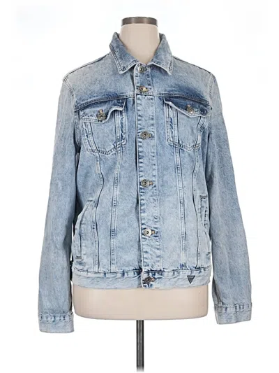 Pre-owned Guess Denim Jacket In Blue