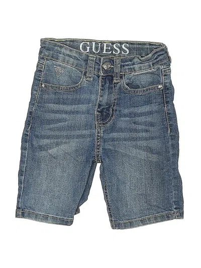 Pre-owned Guess Kids' Denim Shorts In Blue