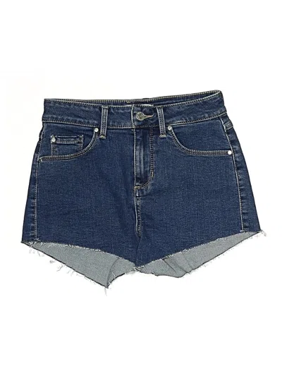 Pre-owned Guess Denim Shorts In Blue