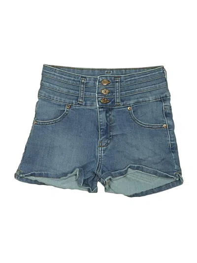 Pre-owned Guess Denim Shorts In Blue
