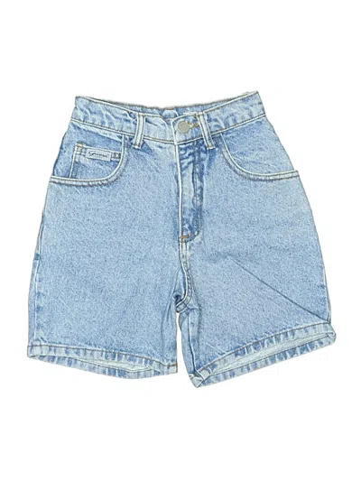 Pre-owned Guess Denim Shorts In Blue
