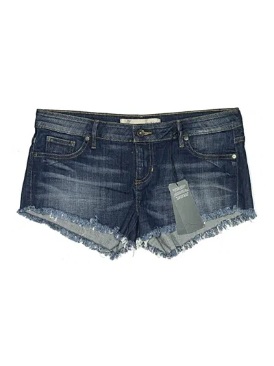 Pre-owned Guess Denim Shorts In Blue
