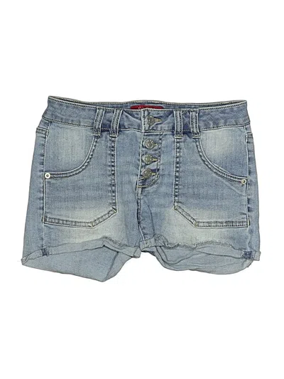 Pre-owned Guess Denim Shorts In Blue