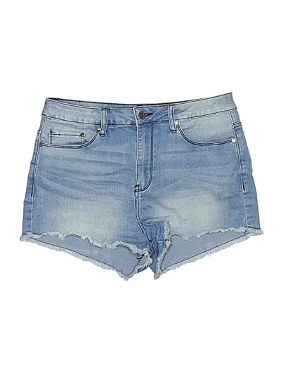 Pre-owned Guess Denim Shorts In Blue