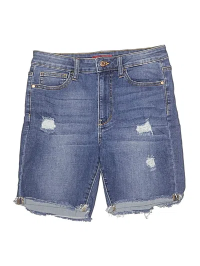 Pre-owned Guess Denim Shorts In Blue