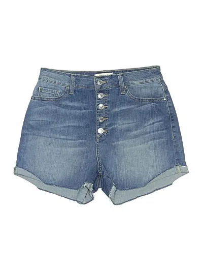 Pre-owned Guess Denim Shorts In Blue