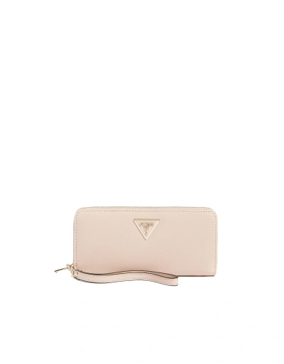 Guess Designer Wallets Women's Pink Wallet In Neutral