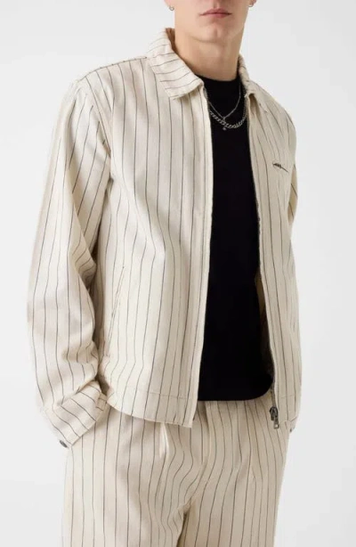 Guess Detroit Cotton Jacket In Neutral