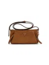 Guess Devon Crossbody Bag In Cognac