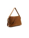 Guess Devon Shoulder Bag In Cognac