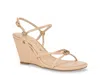 Guess Devve Slingback Wedge Sandal In Neutral