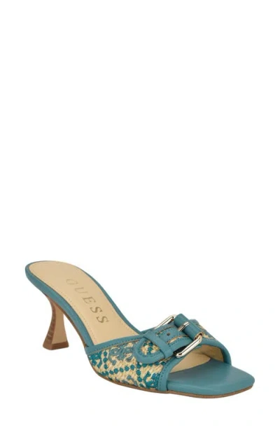 Guess Dista 4 Sandal In Light Blue