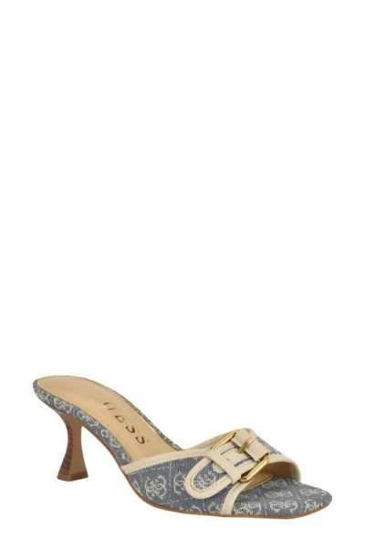 Guess Dista Slide Sandal In Gray