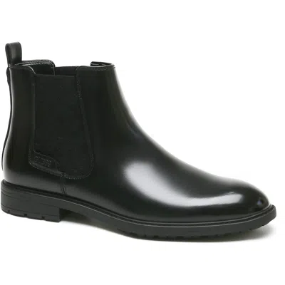 Guess Men's Dremmy Classic Slip-on Ankle Casual Boots In Black