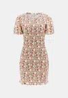Guess Dress Claire Ss Smock Dress In Multi
