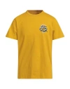 Guess Eco Man T-shirt Yellow Size L Organic Cotton, Cotton