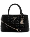 Guess Edita Elite Small Satchel Bag In Black