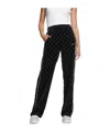 Guess Elastic Waist Casual Pants In Black