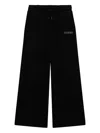 Guess Elastic-waistband Logo Trousers In Brown