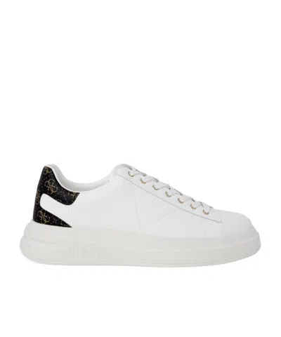 Guess Elba 4g Logo Sneakers In White