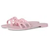Guess Elyho Jelly Slide Sandal In Pink