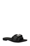 Guess Women's Elyze Quattro G Slip-on Slide Flat Sandals In Black