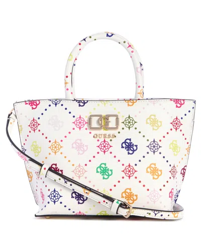 Guess Emelie Logo Small Tote Bag In Multi