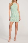 Guess Erin Lace Overlay Minidress