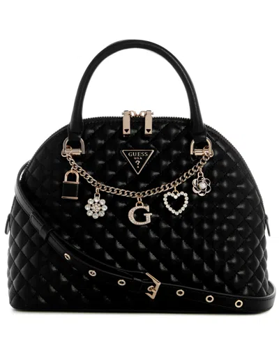 Guess Everlee Quilted Dome Satchel Bag
