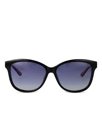 Guess Eyewear Sonnenbrille Mit Cat-eye-gestell In Black