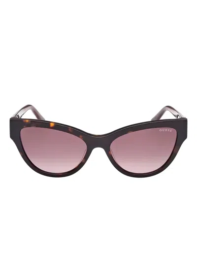 Guess Eyewear Cat-eye Sunglasses In Red