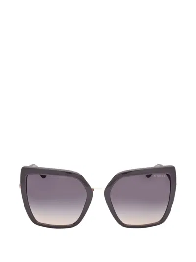 Guess Eyewear Chain-link Geometric-frame Sunglasses