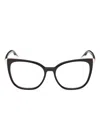 Guess Eyewear Geometric-frame Glasses In Black
