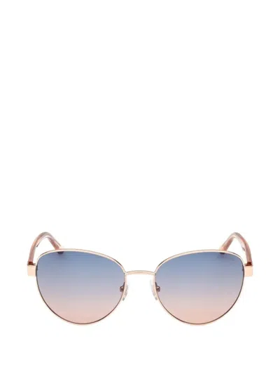 Guess Eyewear Gradient-lens Geometric-frame Sunglasses