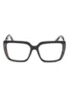 Guess Eyewear Square-frame Glasses In Black