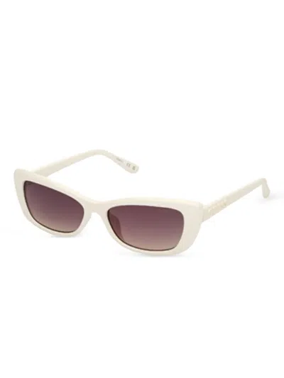 Guess Eyewear Square-frame Sunglasses In Gray