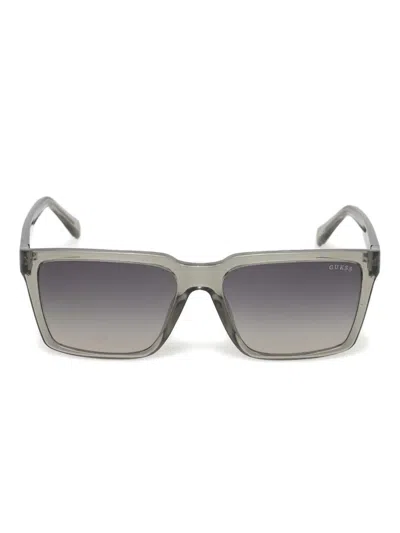 Guess Eyewear Square-frame Sunglasses In Gray