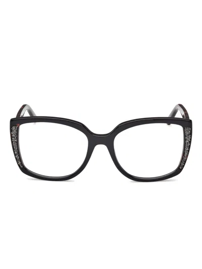 Guess Eyewear Tortoiseshell-effect Glasses In Brown